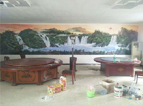 罗源墙绘-写实风景