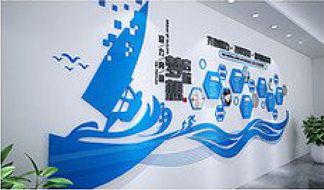 罗源海浪主题文化墙如何设计？