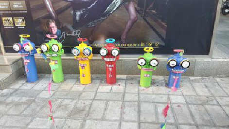 罗源商业区彩绘