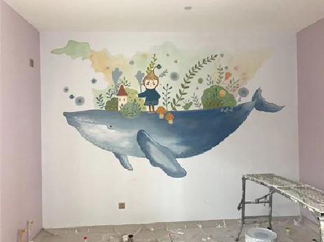 罗源手绘墙的特点及优势。